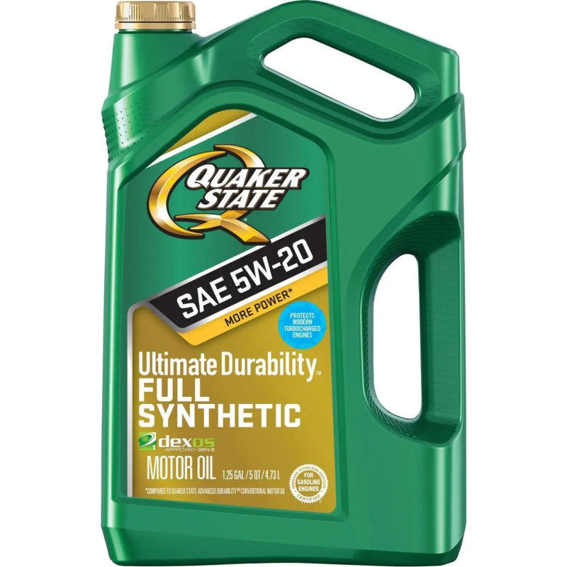 Оригінальна моторна олія QUAKER STATE SAE 5W20 GF-5 MS-6395 WSS-M2C945-A GM Dexos1 4.73л USA 550046189