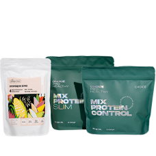 НАБОР БЫСТРЫЙ СТАРТ  START CASE Протеиновый коктель Choice  MIX PROTEIN CONTROL  MIX PROTEIN SLIM