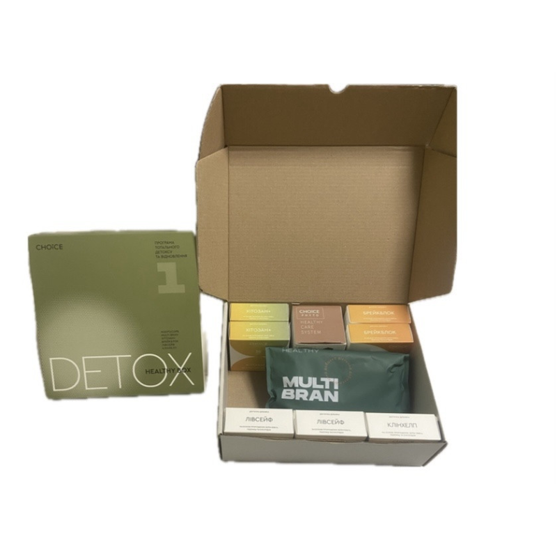 Детокс-программа  HEALTHY BOX DETOX №1 очищения и восстановления организма   CHOICE Чойс