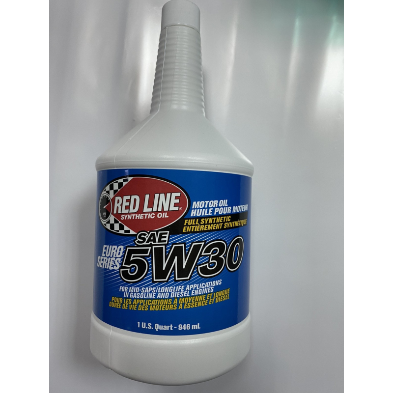 Моторна олія Red Line Euro-Series SAE 5W30 GM Dexos 2 MB 229.51 229.31 VW 504.00 507 00 (0.946 мл) USA 12304