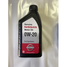 Моторне масло NISSAN Motor Oil SAE 0W-20 API SN ILSAC GF-5 Infiniti NISSAN (0,946 мл) USA 999PK000W20N