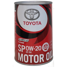 Моторна олія Toyota Synthetic Motor Oil SP SAE 0W20 API SP ILSAC GF-6A (1 л) 0888013206