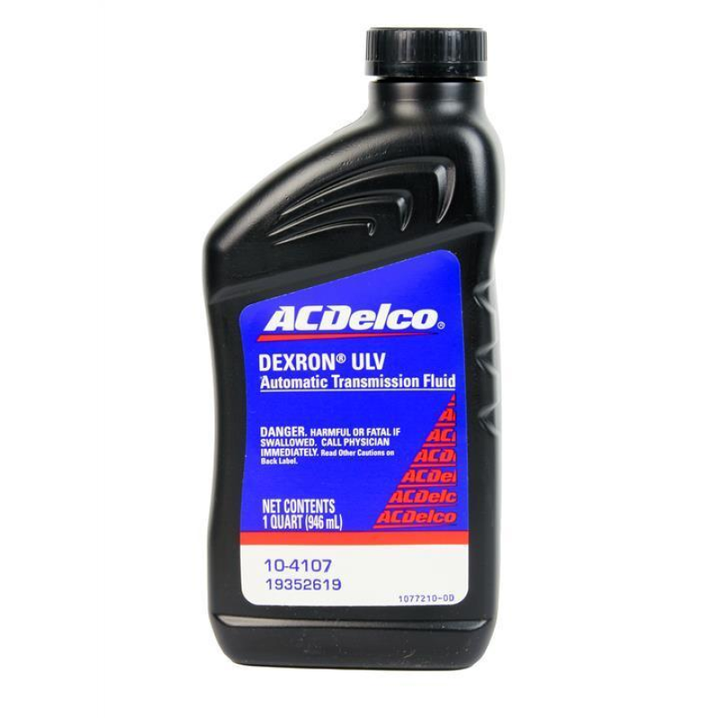 Трансмісійне масло для АКПП ACDelco ATF Dexron ULV Ford та GM (0.946мл) USA 10-4107