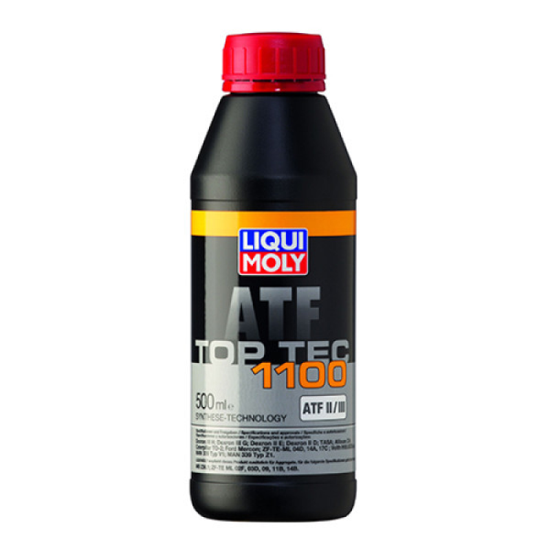 Трансмісійна олива для АКПП та гідроприводів Liqui Moly Top Tec ATF 1100 0.500 мл (3650)