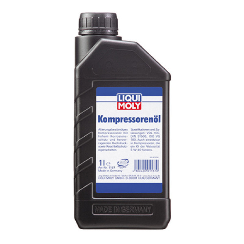 Компресорне масло Liqui Moly Kompressorenol VDL 100 1л (1187) Сучасне текуче масло для компресорів