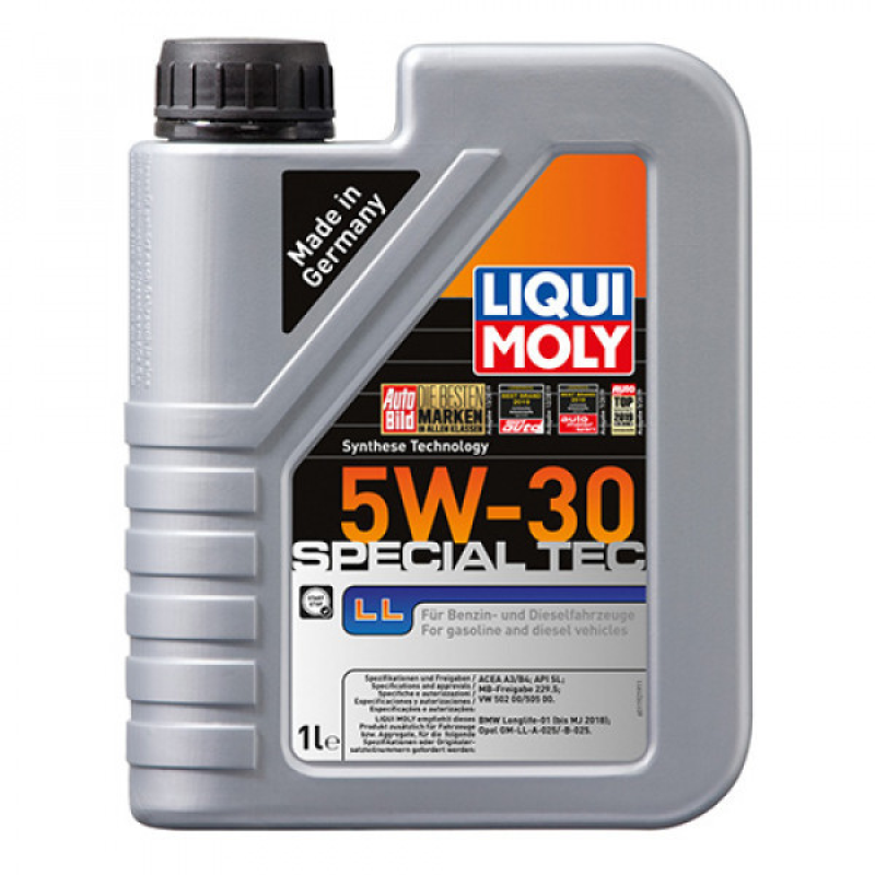 Синтетична моторна олива Liqui Moly Special Tec LL SAE 5W-30 1л 2447