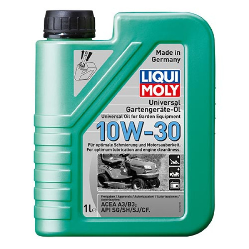 Моторне масло для газонокосарок та генераторів 4-тактної техніки Liqui Moly Universal 4-T SAE 10W30 1л (1273)