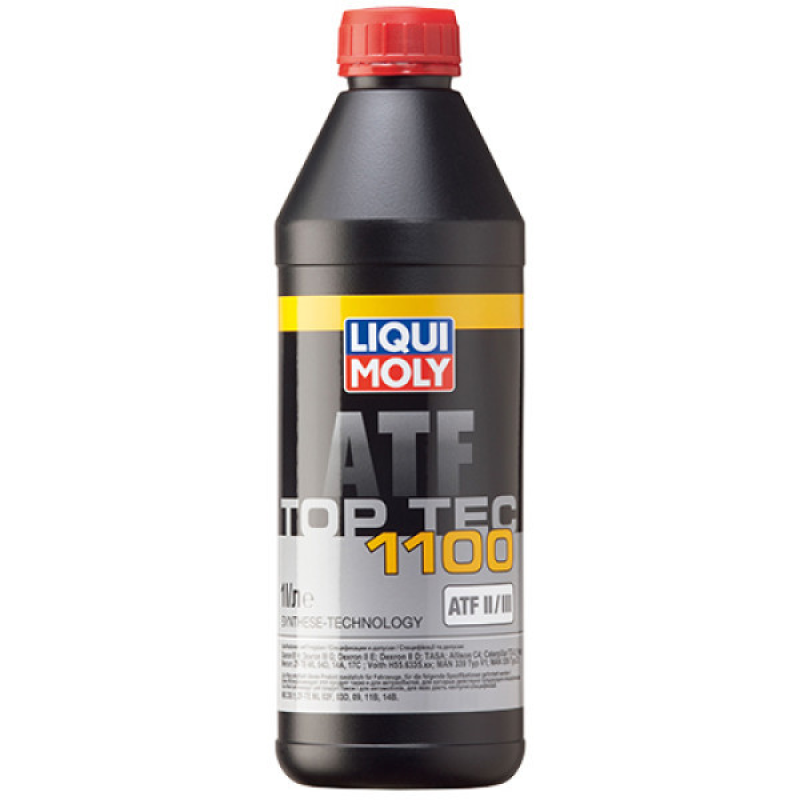 Трансмісійна олива для АКПП та гідроприводів Liqui Moly Top Tec ATF 1100 1л (3651)