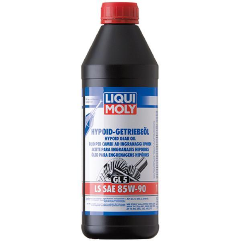 Мінеральна трансмісійна олива Liqui Moly Hypoid-Getriebeoil SAE 85W90 LS GL5 1л (1410)