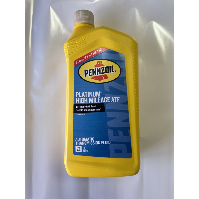 Трансмісійне масло для АКПП Pennzoil Platinum High Mileage ATF Ford BMW VW(0.946 мл)USA 550042075