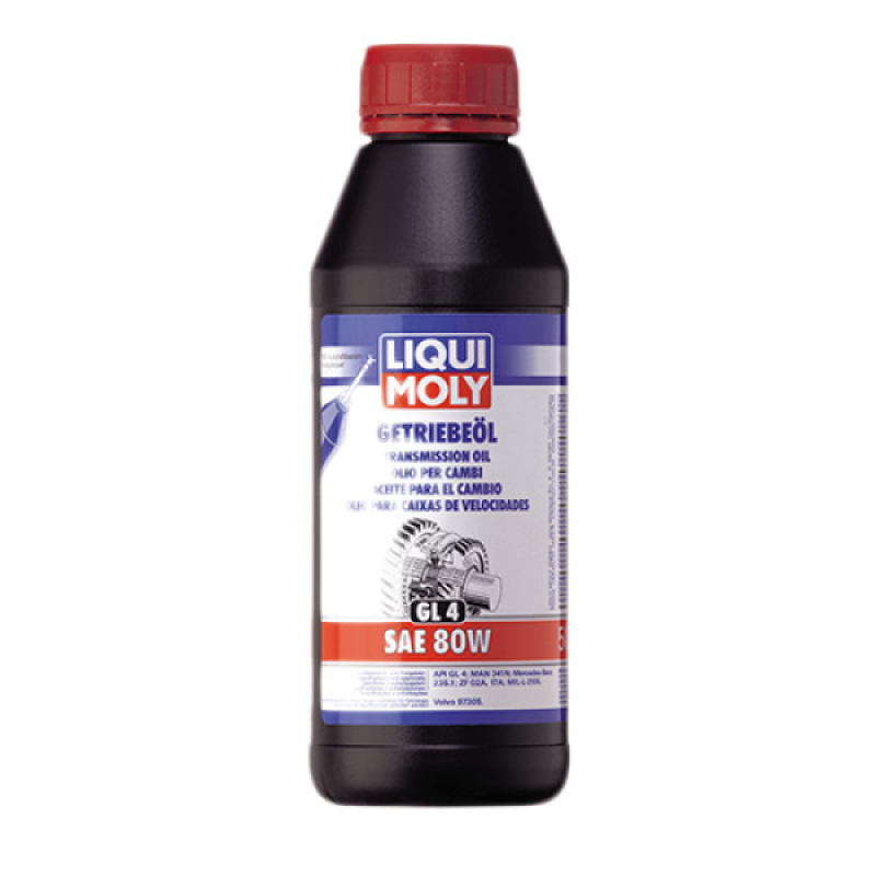 Мінеральна трансмісійна олива Liqui Moly Getriebeoil SAE 80W GL4 1л (1020)