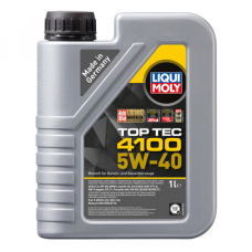 Моторна олива Liqui Moly Top Tec 4100 SAE 5W40 VW 505.00 505.01 BMW Longlife-04 1л 9510