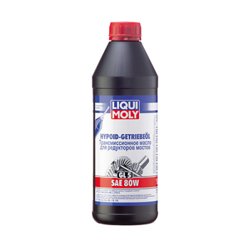 Мінеральна трансмісійна олива Liqui Moly Hypoid-Geriebeoil SAE 80W GL5 1л (1025)