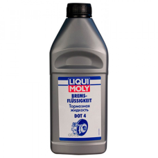 Тормозна рідина Liqui Moly DOT 4 1л. Синтетична гальмівна рідина що містить інгібітори для гальм