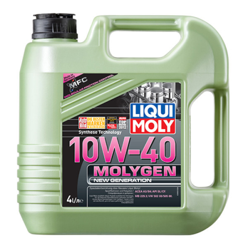 Напівсинтетична моторна олива Liqui Moly Molygen New Generation SAE 10W40 4л (8538)