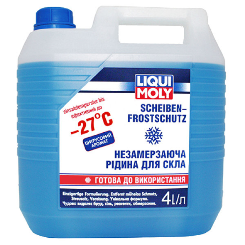 Незамерзающая жидкость для омывателя стекол Liqui Moly Scheiben Frostschutz  -27С 4л (8806)