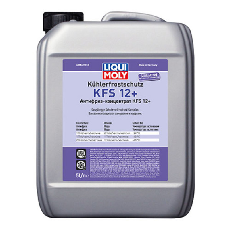 Концентрат антифризу (Червоний) Liqui Moly Kohlerfrostschutz KFS 2001 Plus (G12+) 5л (8841)