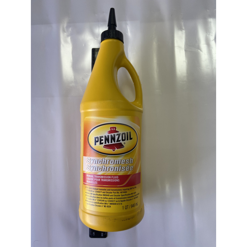 Трансмісійна олія для МКПП Pennzoil Synchromesh MTF MS-9224 GM 9985648 Honda (0.946 мл) USA 3501-C6