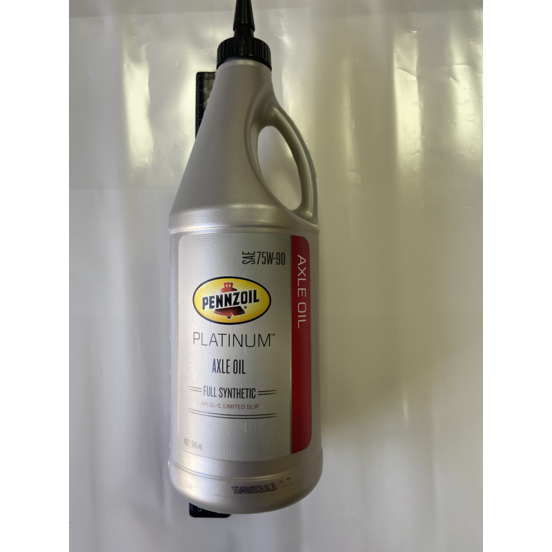 Трансмісійна олія Pennzoil Platinum SAE 75W-90 LS AXLE J306 API GL-5 (0.946 мл) USA 550042045