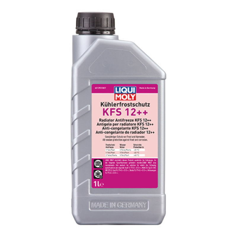 Концентрат антифризу (Червоний) Liqui Moly Kuhlerfrostschutz KFS 12++ 1л (21134)