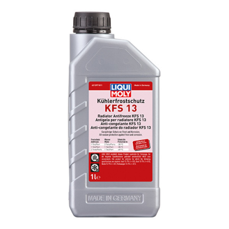 Концентрат антифризу (Червоний) Liqui Moly Kuhlerfrostschutz KFS 13 1л 21139