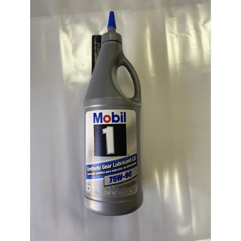 Трансмісійна олія Mobil 1 SAE 75W-90 Synthetic GL LS API GL-5 (0,946л) USA M5947F