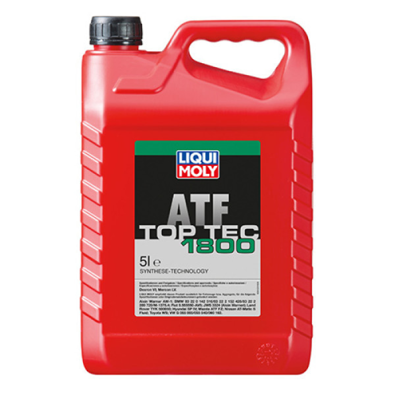 Трансмісійна олива для АКПП та гідроприводів Liqui Moly Top Tec ATF 1800 5л (20662)