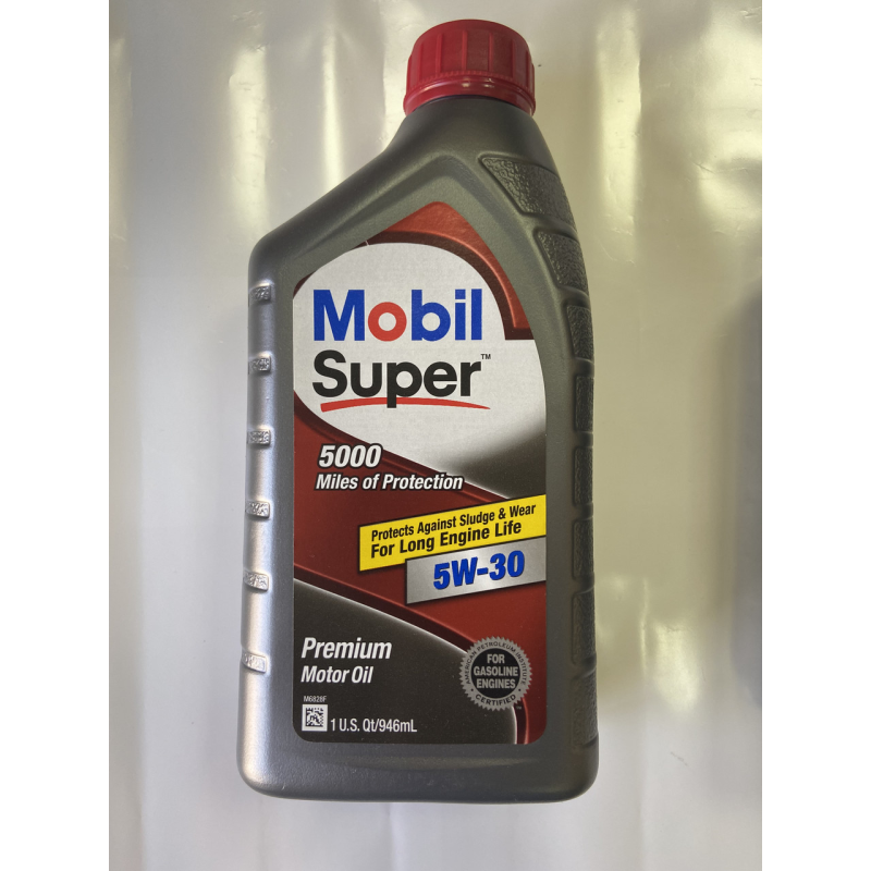 Моторне масло Mobil 1 Super 5000 SAE 5W-30 API SN/ILSAC GF-5 WSS-M2C946-A (0,946 мл) USA M6828F