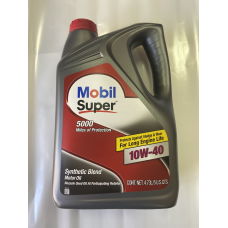 Моторна олія Mobil 1 Super 5000 SAE 10W40 ILSAC GF-5 (4,73л) USA M7147F