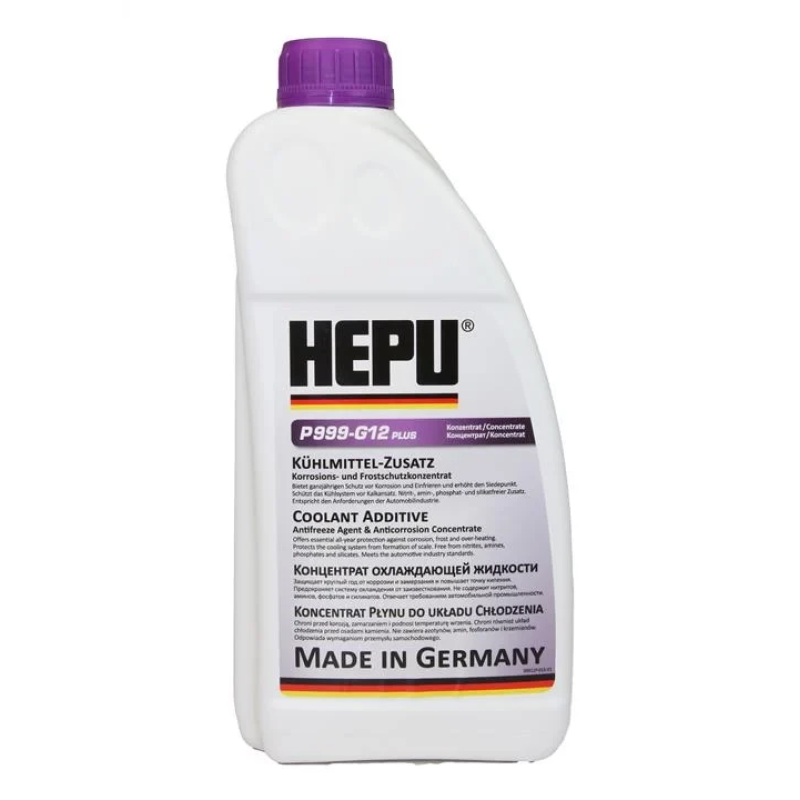 Антифриз концентрат Hepu G13+ фіолетовий -80°C VW TL 774 JG 12E100A2 G 013 A8J M1 (G13) (1.5л)