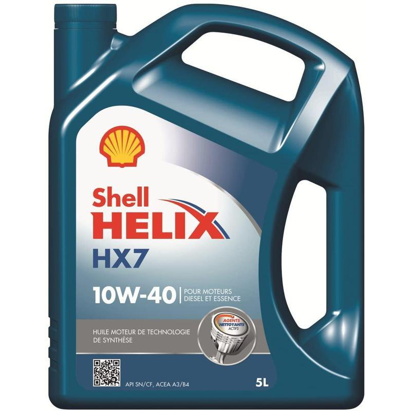 Моторна олія Shell Helix HX7 SAE 10W40 A3/B3 MB 229.3:VW 502.00/505.00 Renault RN 0700/0710 (5л.) 550053738