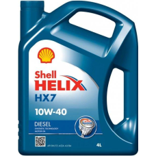 Моторна олія Shell Helix HX7 Diesel SAE 10W40 API CF ACEA A3/B3 A3/B4 MB 229.3; VW 505.00 (4арк.) 550046310