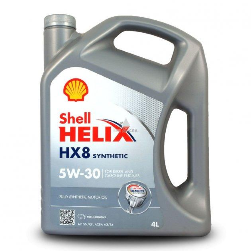 Моторне масло Shell Helix HX8 SAE 5W30 ACEA A3/B3 A3/B4 MB 229.3 VW 502.00/505.00 RN0700/0710 (4л) 550052835