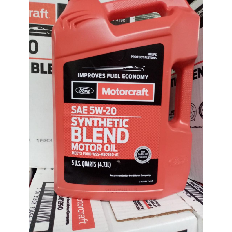 Моторне масло Ford Motorcraft Synthetic Blend SAE 5W20 API SP GF-6 Ford WSS-M2C960-A1 4.73мл USA XO5W205Q3SP