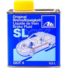 Тормозна рідина ATE BRAKE FLUID SL DOT-4 SAE J1704 та ISO 4925 (0.5 л) 03.9901-5831.2