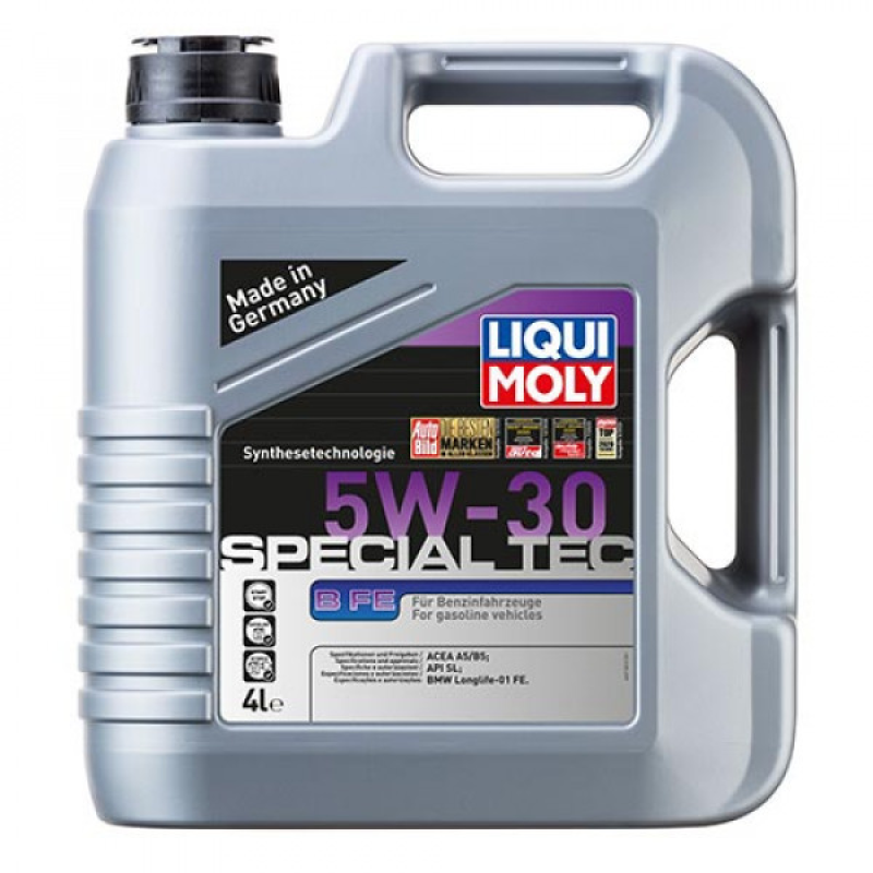 Олія моторна Liqui Moly Special Tec B FE 5W-30 API: SL, ACEA: A5/B5, BMW: Longlife-01 FE (4 л). 21381