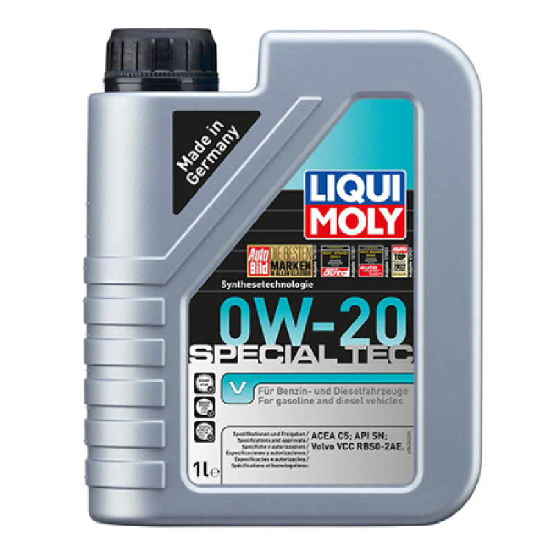 Синтетична моторна олія Liqui Moly - Special Tec V SAE 0W-20 1л (20631)