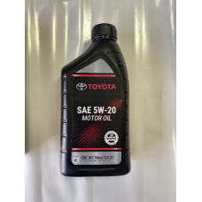 Моторне масло Toyota Motor Oil SAE 5W-20 API SN PLUS (0,946 мл) USA 00279-1QT20