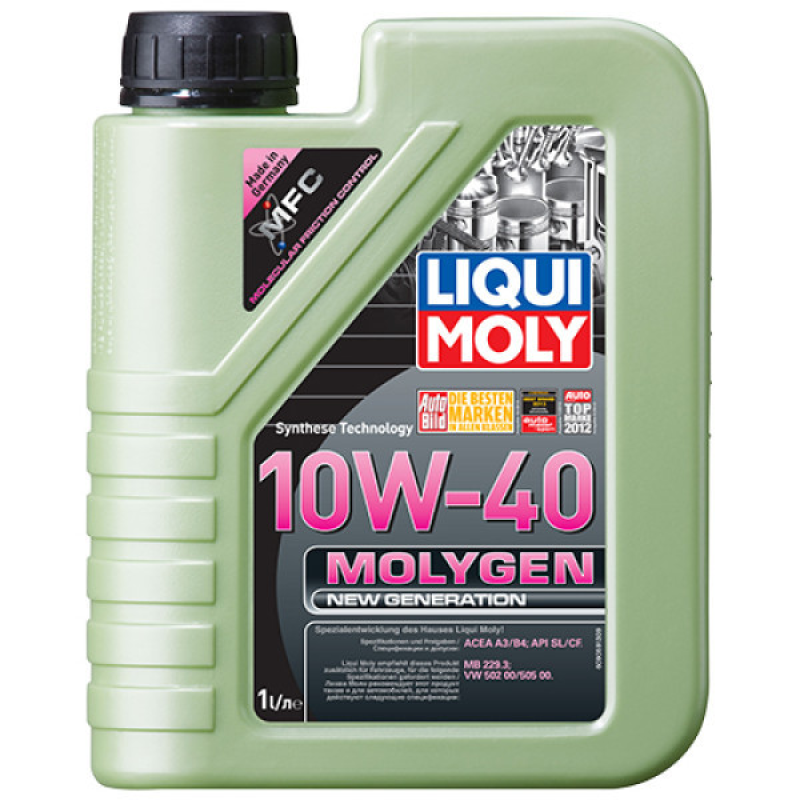 Напівсинтетична моторна олива Liqui Moly Molygen New Generation SAE 10W40 1л (9955)