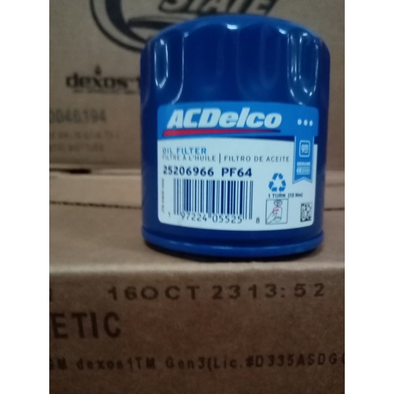 Фільтр масляний ACDelco PF64 25206966