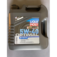 Синтетичне моторне масло Liqui Moly Optimal Synth SAE 5W40 4л 3926 Масло для автомобіля