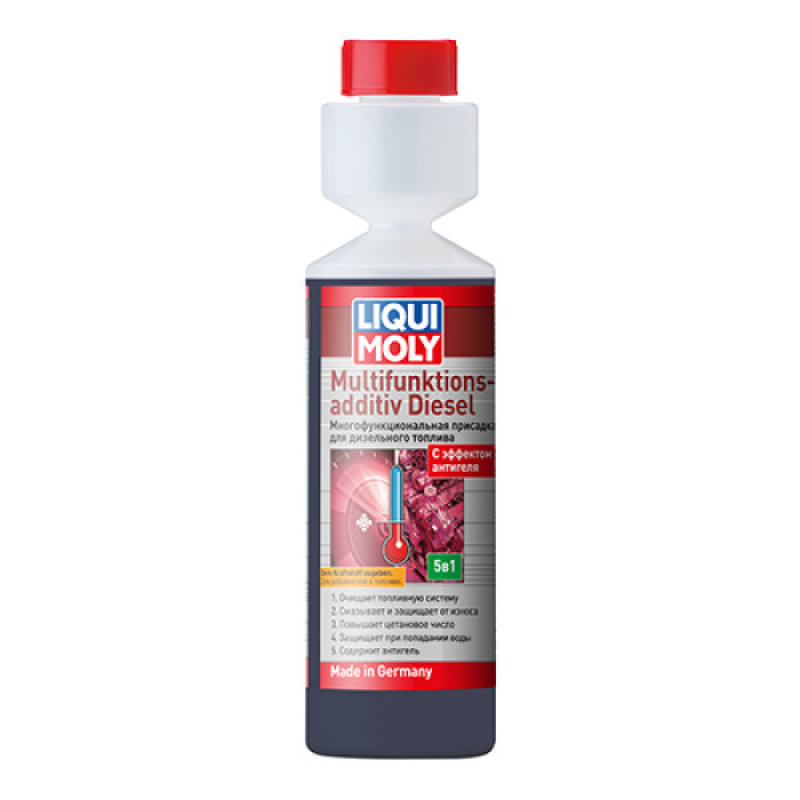 Дизельна присадка багатофункціональна Liqui Moly -Multifunktionsadditiv Diesel 0.25л (21469)