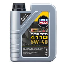 Синтетична моторна олія Liqui Moly Top Tec 4110 SAE 5W-40 ACEA C3, API SN.MB 229.31/229.52.1л. (21478)