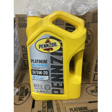 Моторне масло Pennzoil Platinum SAE 5W20 ILSAC GF-6А MS-6395 A1/B1 WSS-M2C945-A (5 л.) USA 550046123