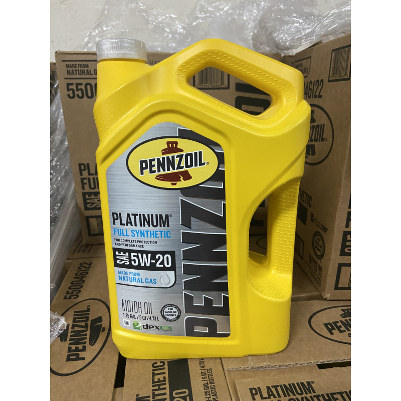 Моторне масло Pennzoil Platinum SAE 5W20 ILSAC GF-6А MS-6395 A1/B1 WSS-M2C945-A (5 л.) USA 550046123