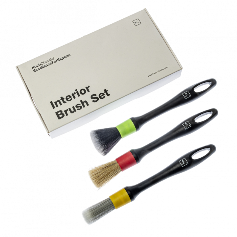 Набір пензлів для інтер“єру (3 шт ) Koch Chemie Interior Brush Set (9998133)