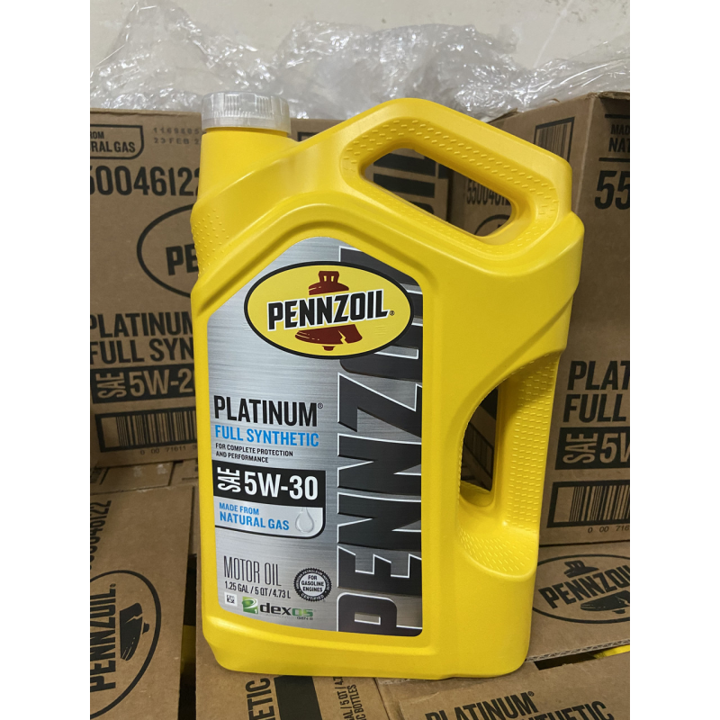 Оригінальна моторна олія Pennzoil Platinum SAE 5W30 GF-6А A1/B1 A5/B5 MS-6395 HTO-06 (4,73л) USA 550046126